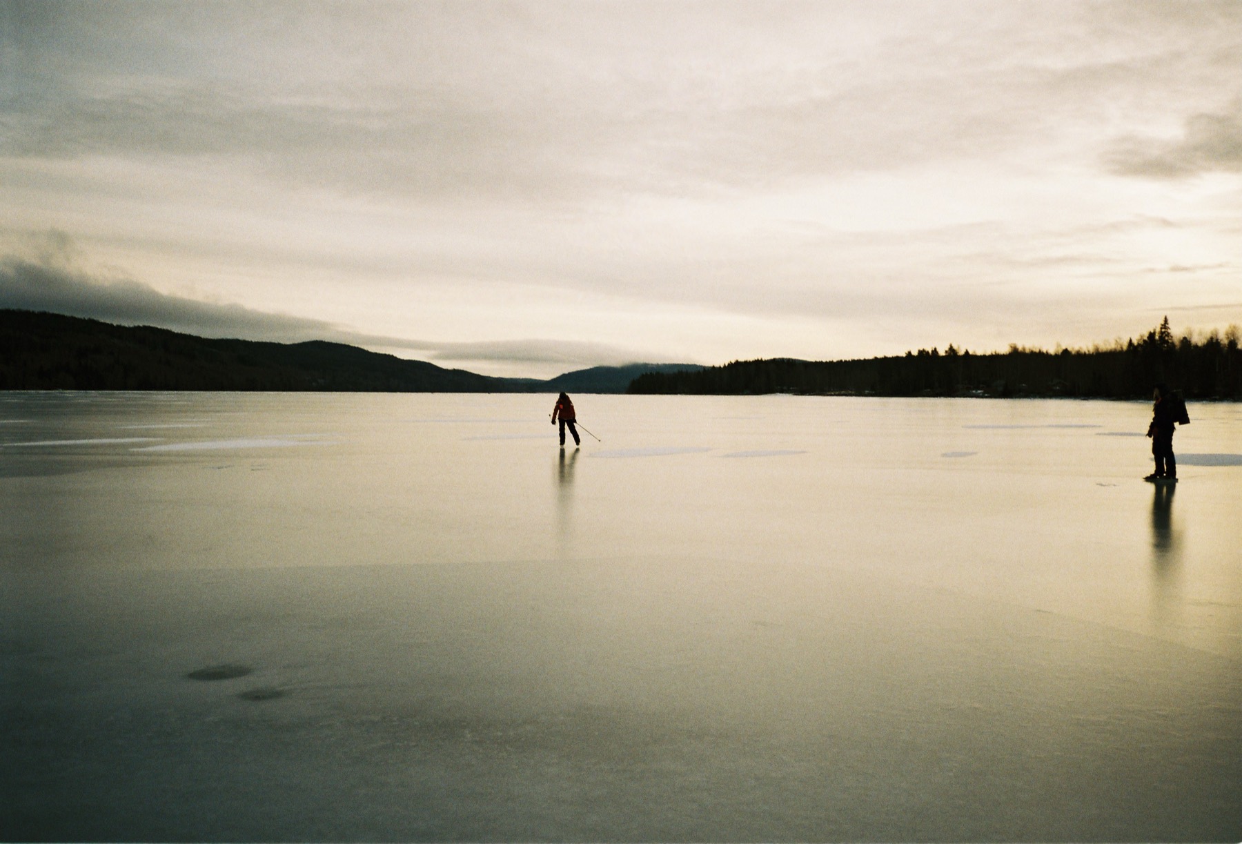 Ice skating at Dellen